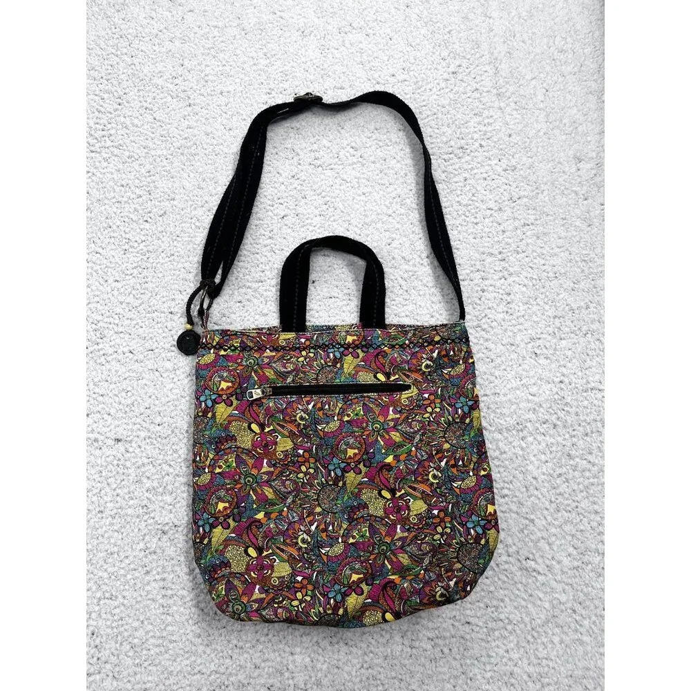 Sakroots Multicolor Adjustable Strap Tote Bag Purse - Picture 15 of 16